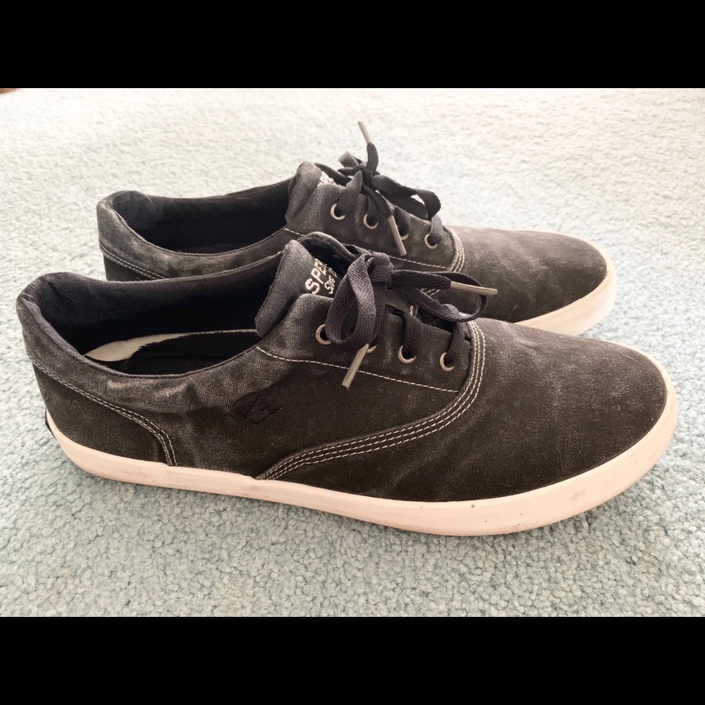 Men’s Black Sperry Top-Sider Shoes Size 10M